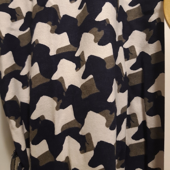 RARE! UK Peter Jensen Dachshund Dog Print Dress - Picture 3 of 8